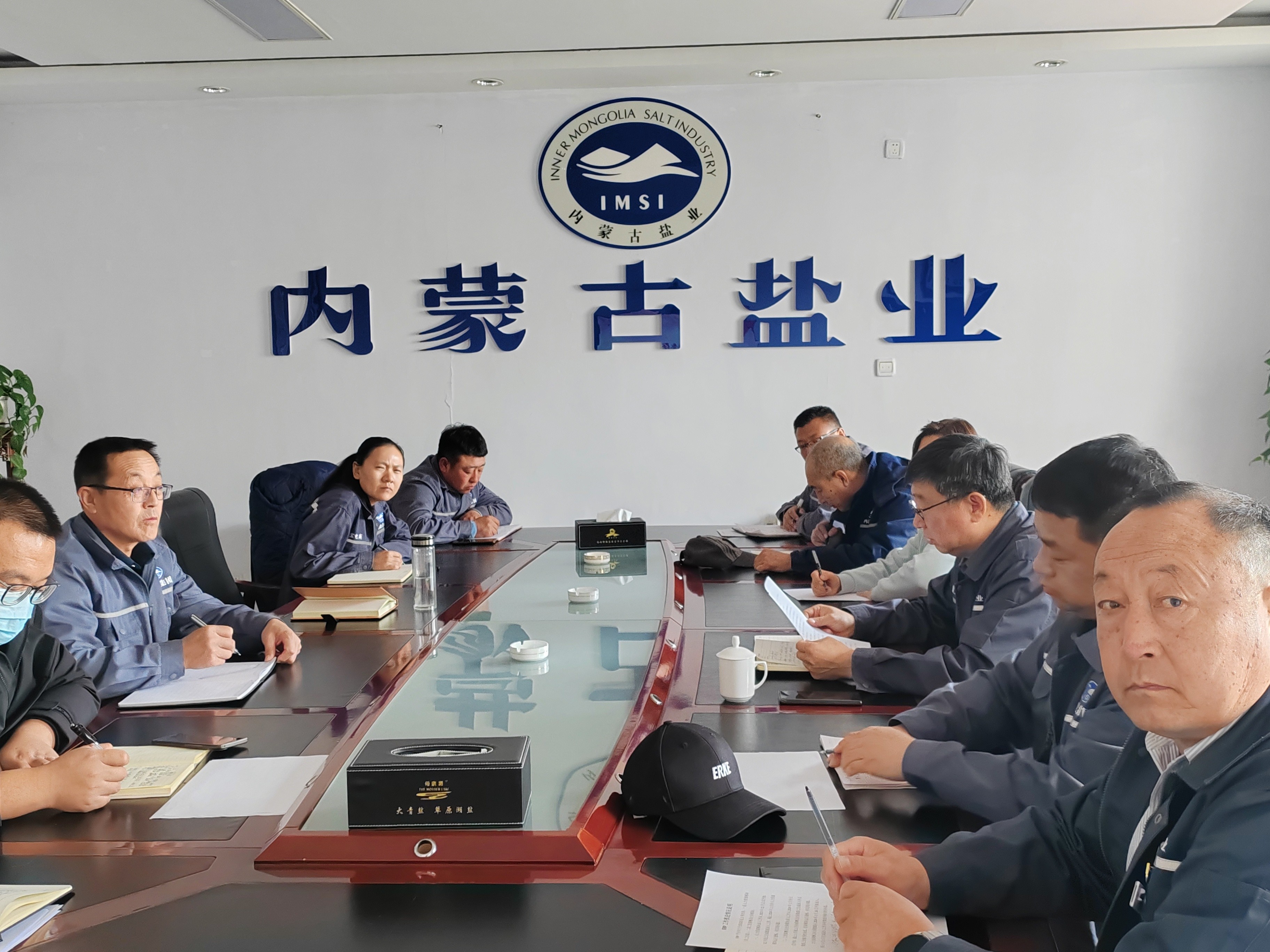 額鹽公司召開ERP工作專題會(huì)，對(duì)ERP工作進(jìn)行再部署、再安排、再落實(shí)