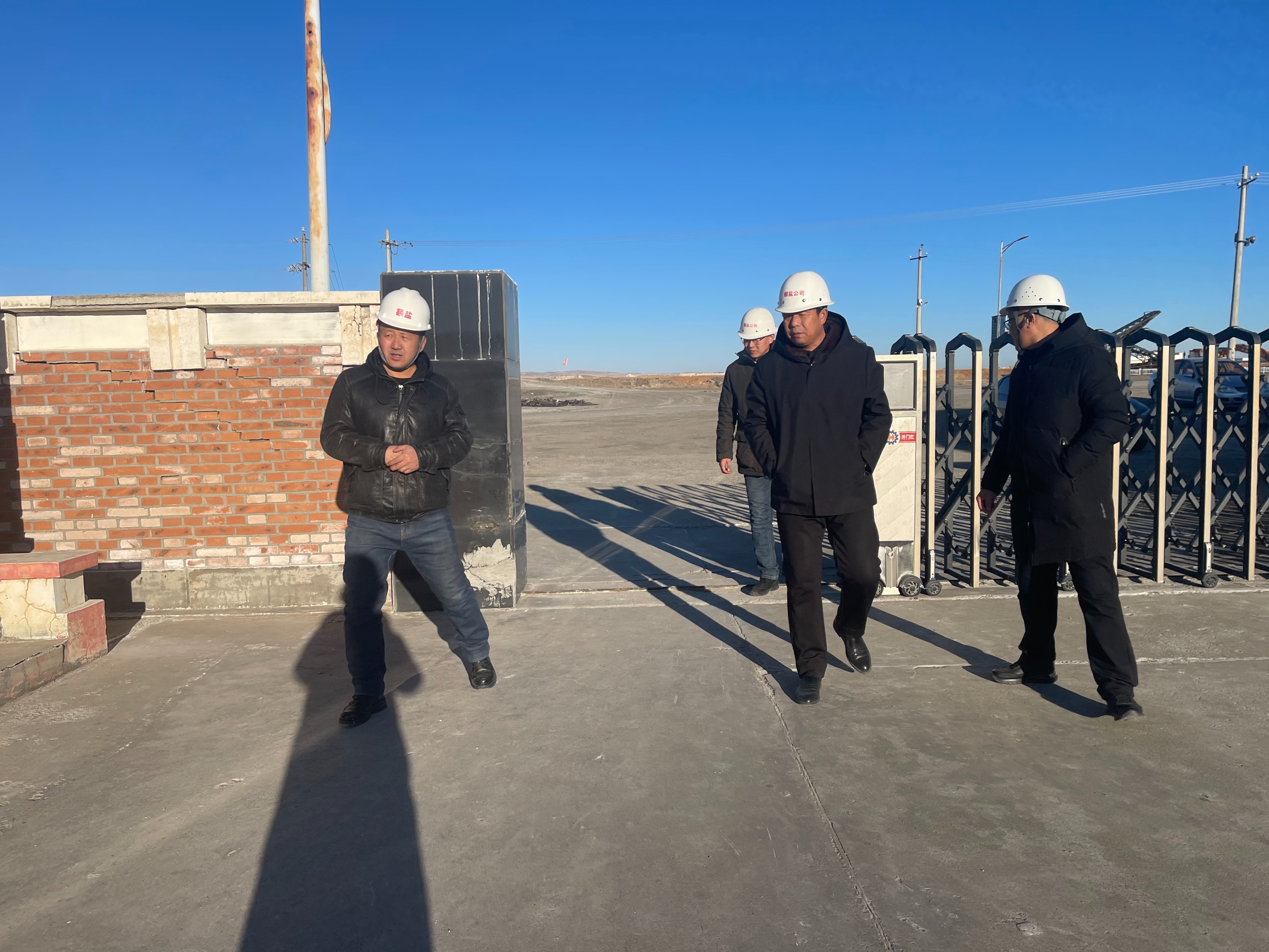 額鹽公司開(kāi)展春節(jié)前安全檢查