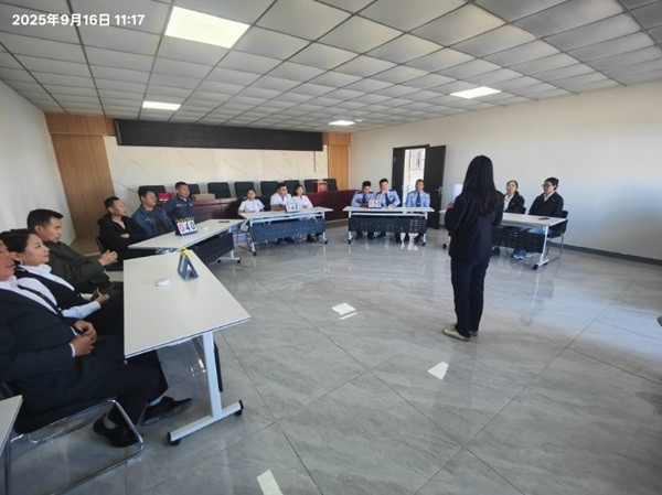 民族政策潤心田、中華民族一家親——額鹽公司組織開展民族政策宣講和知識競賽活動